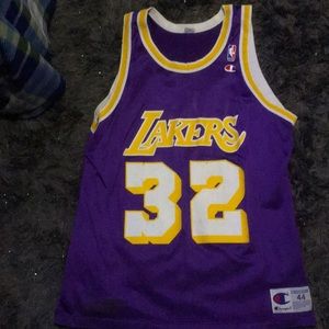 Earving Johnson vintage champion lakers jersey